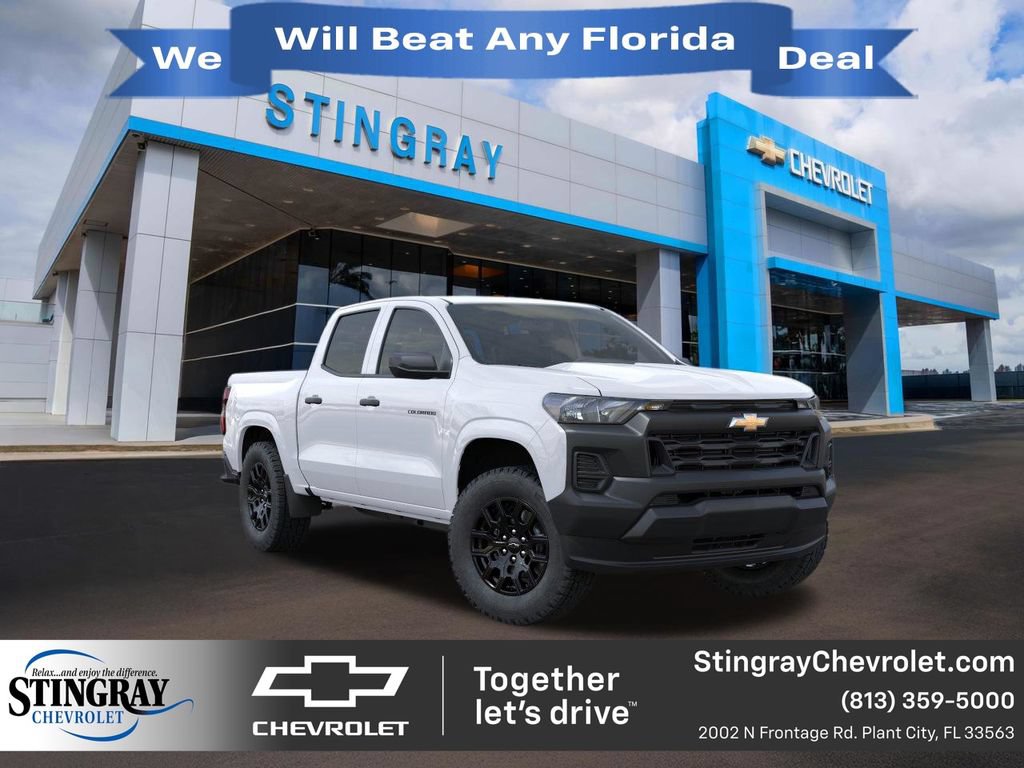 New 2026 Chevrolet Colorado W/T w/ WT Custom Package RWD image 1