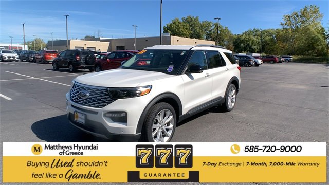 Used 2022 Ford Explorer Platinum w/ Technology Package