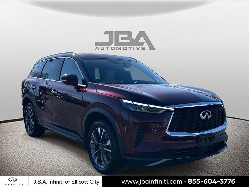 Certified 2022 INFINITI QX60 Luxe w/ Vision Package image 1