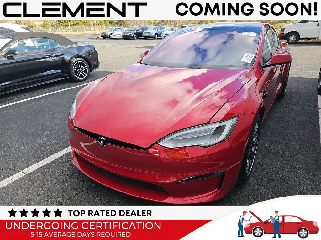 Used 2021 Tesla Model S Plaid image 1