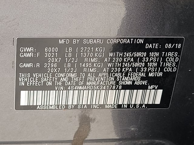 Used 2019 Subaru Ascent Touring AWD/4WD image 22