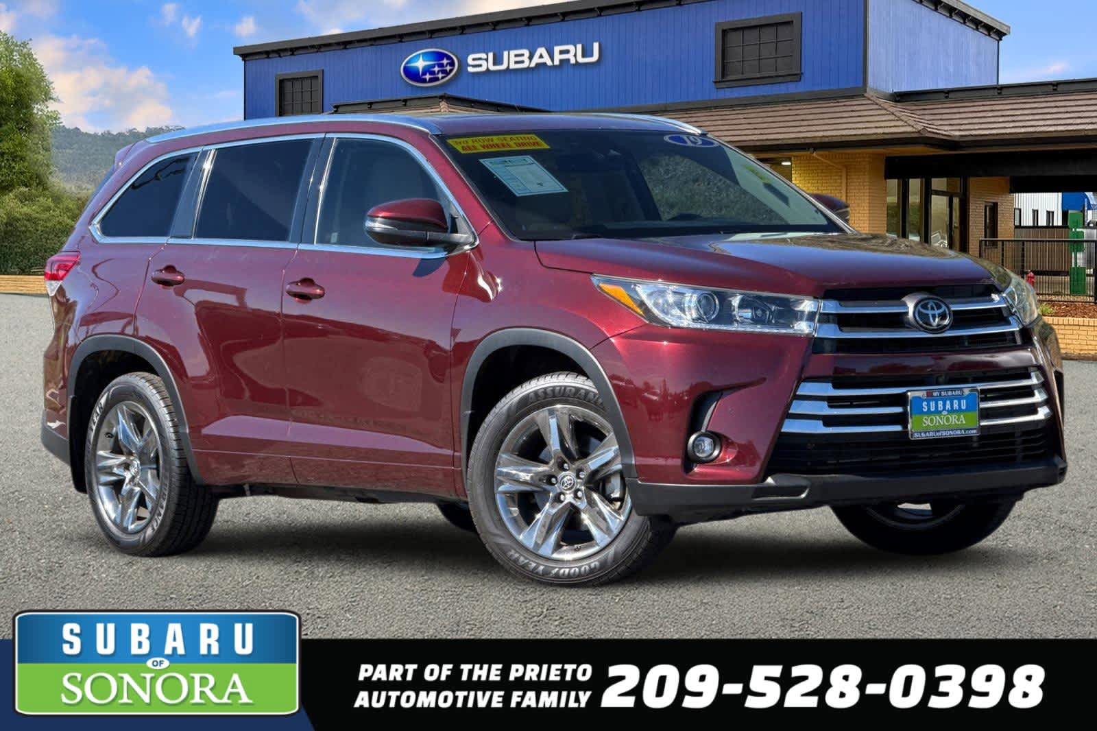 Used 2019 Toyota Highlander Limited Platinum AWD/4WD image 1