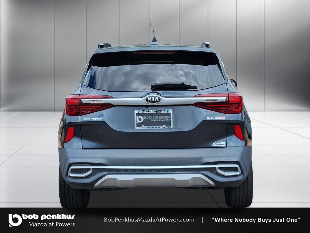 Used 2021 Kia Seltos SX w/ SX Sunroof Package AWD/4WD image 26