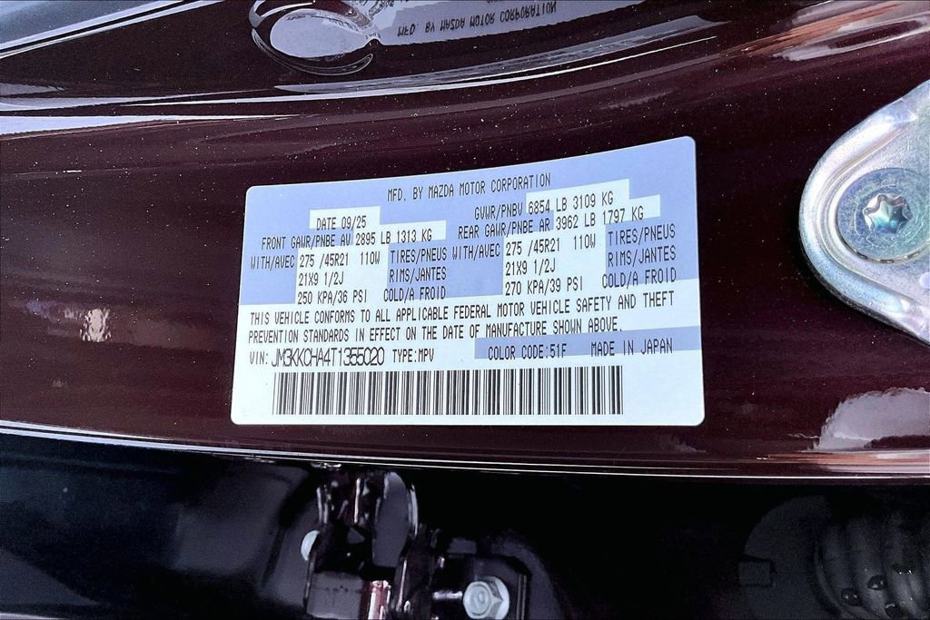 New 2026 MAZDA CX-90 Plug-In Hybrid w/Premium Sport image 24