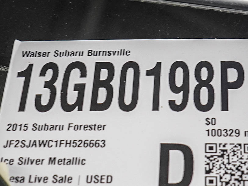 Used 2015 Subaru Forester 2.5i Touring w/ Eyesight & Navigation System AWD/4WD image 31