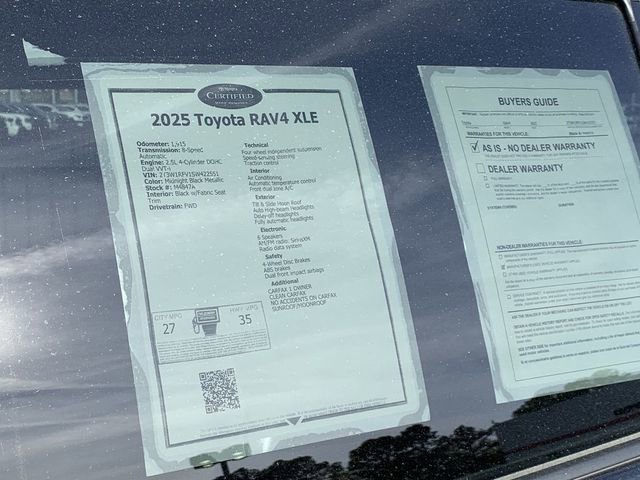 Certified 2025 Toyota RAV4 XLE w/ Convenience Package image 37