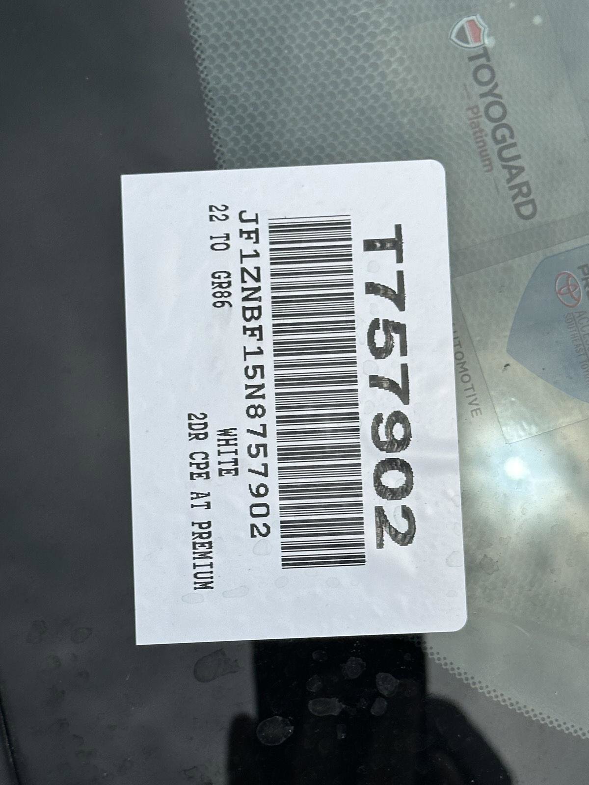 Used 2022 Toyota GR86 Premium RWD image 14