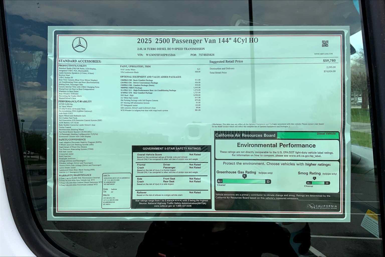 Used 2025 Mercedes-Benz Sprinter 2500 image 27