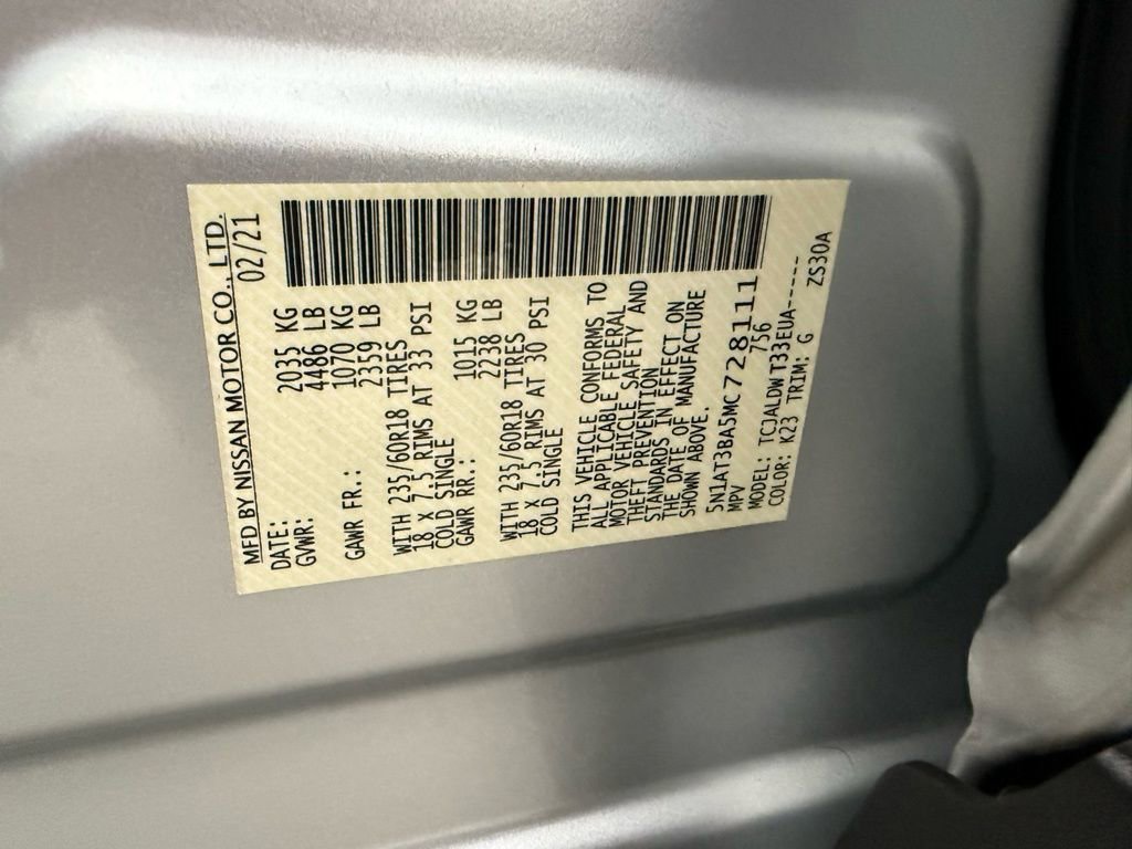 Used 2021 Nissan Rogue SV image 45