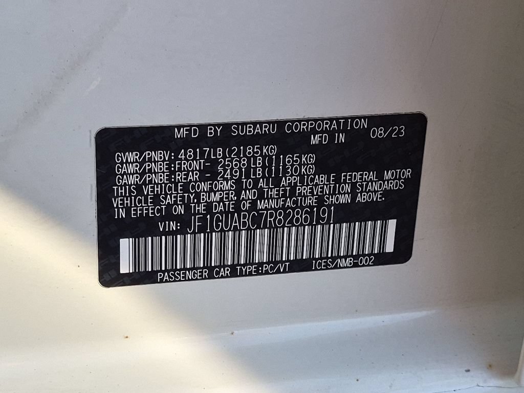Used 2024 Subaru Impreza 2.0i AWD/4WD image 28