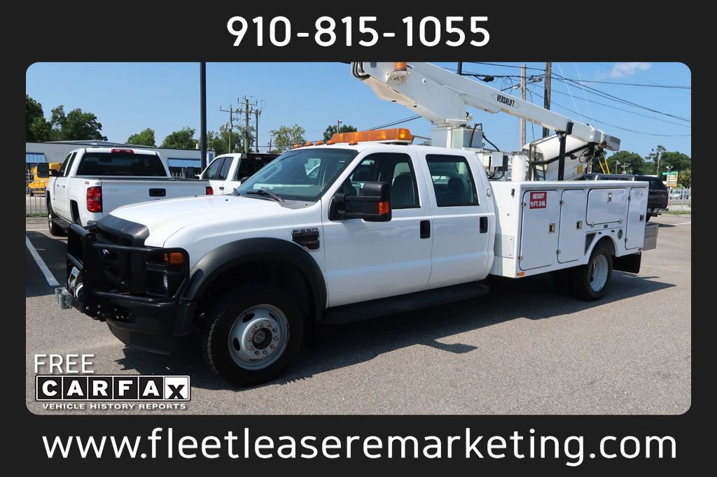 Used 2008 Ford F550 4x4 Crew Cab Super Duty