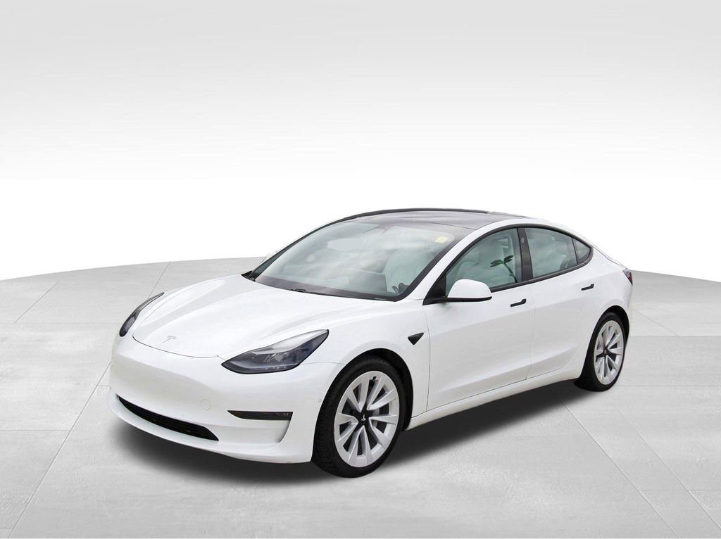 Used 2021 Tesla Model 3 Long Range AWD/4WD image 2