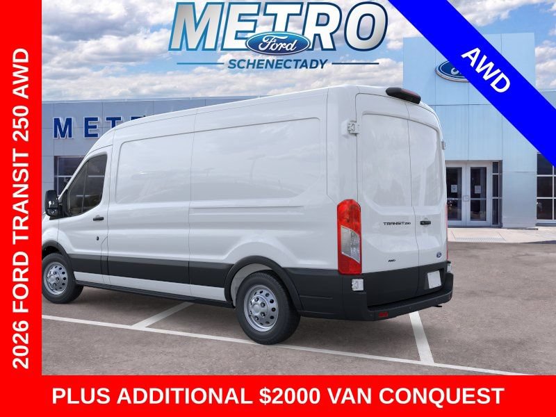New 2026 Ford Transit 250 148 Medium Roof Extended AWD w/ Load Area Protection Package image 5