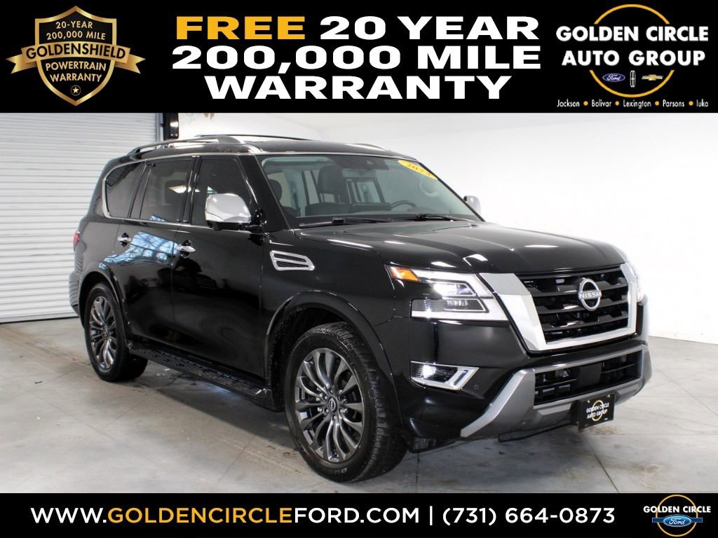 Used 2024 Nissan Armada Platinum w/ Captain's Chairs Package image 1