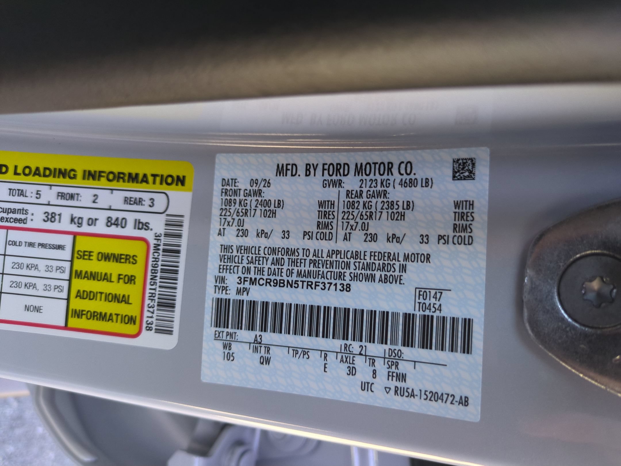 New 2026 Ford Bronco Sport Big Bend AWD/4WD image 34