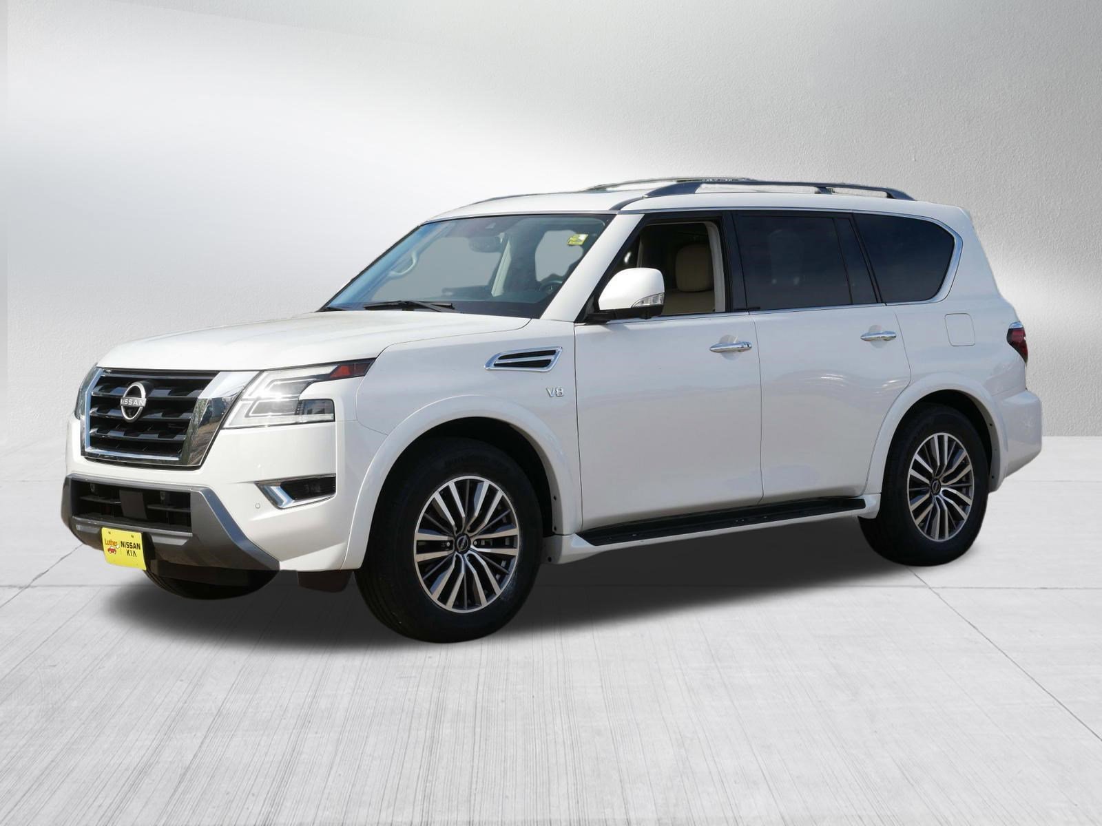 Certified 2021 Nissan Armada SL w/ Captain's Chairs Package AWD/4WD image 3