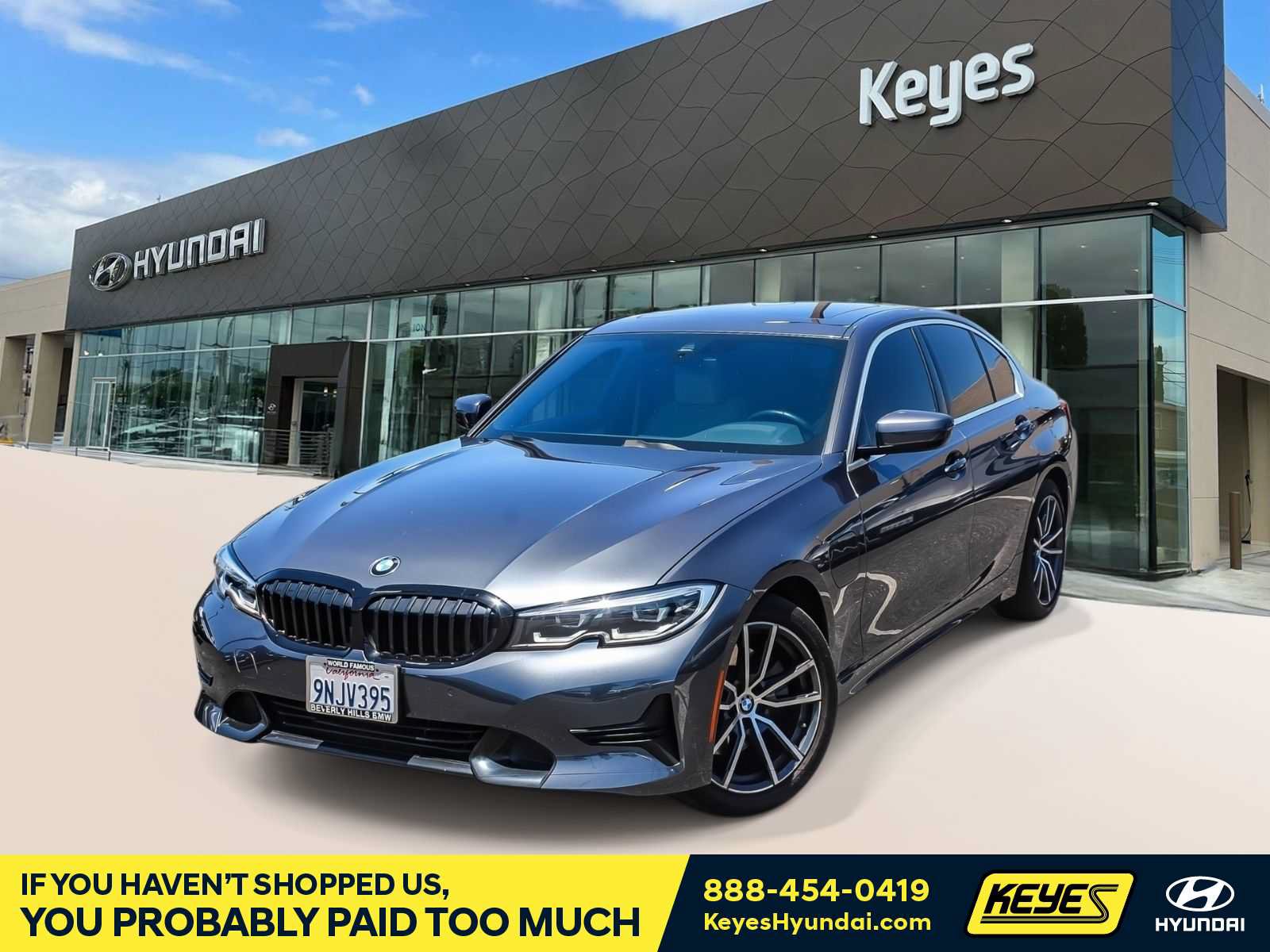 Used 2021 BMW 330e w/ Convenience Package RWD image 1