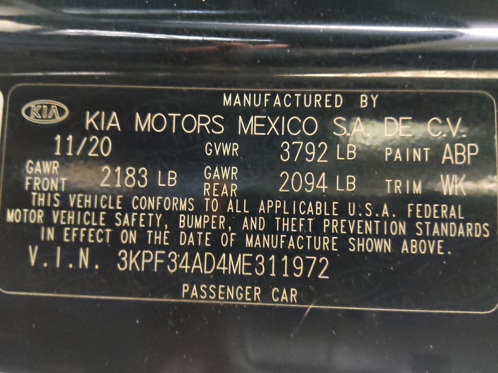 Used 2021 Kia Forte GT-Line w/ GT-Line Premium Package FWD image 33