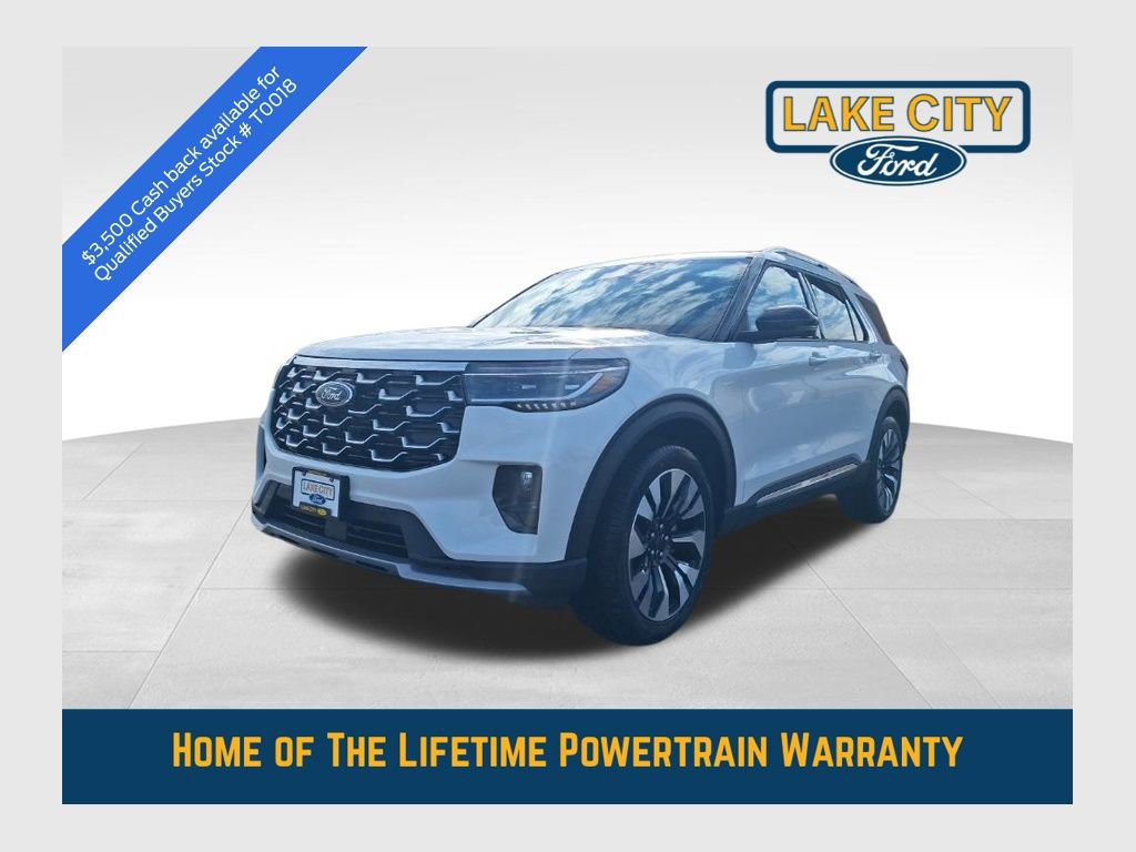 New 2026 Ford Explorer Platinum w/ LUX Leather Package image 1