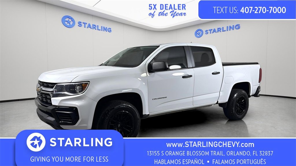 Used 2021 Chevrolet Colorado W/T w/ WT Convenience Package