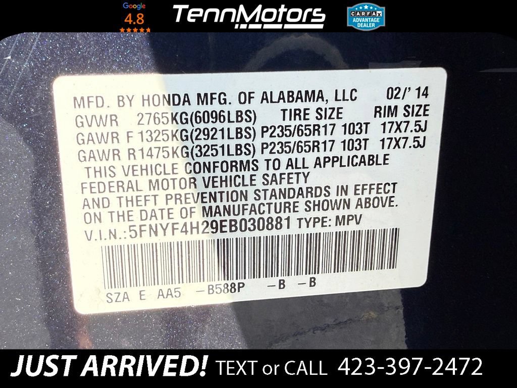 Used 2014 Honda Pilot LX image 22