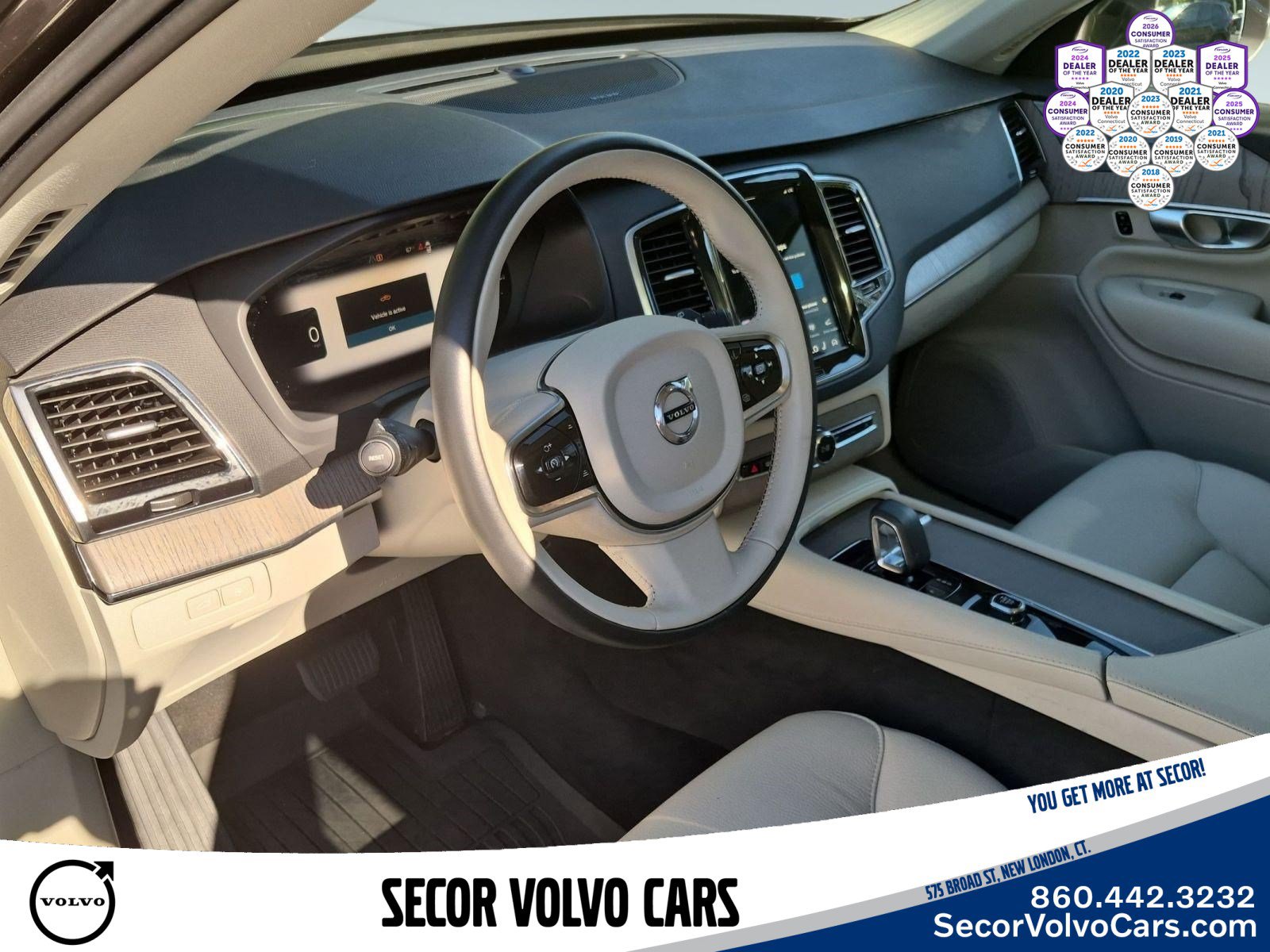 Certified 2024 Volvo XC90 T8 Plus w/ Protection Package AWD/4WD image 10