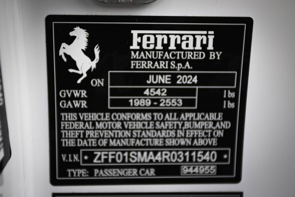 Certified 2024 Ferrari 296 GTS image 53