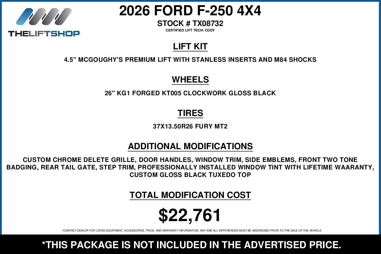 Used 2026 Ford F250 King Ranch w/ Chrome Package image 2