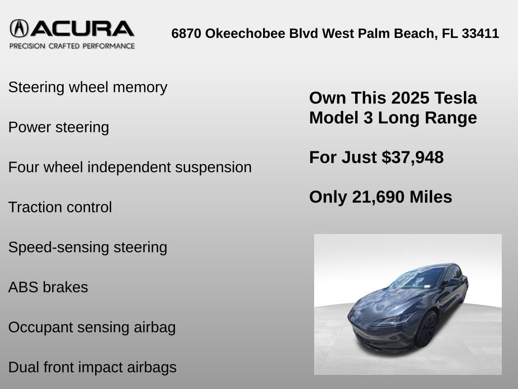 Used 2025 Tesla Model 3 Long Range AWD/4WD image 18