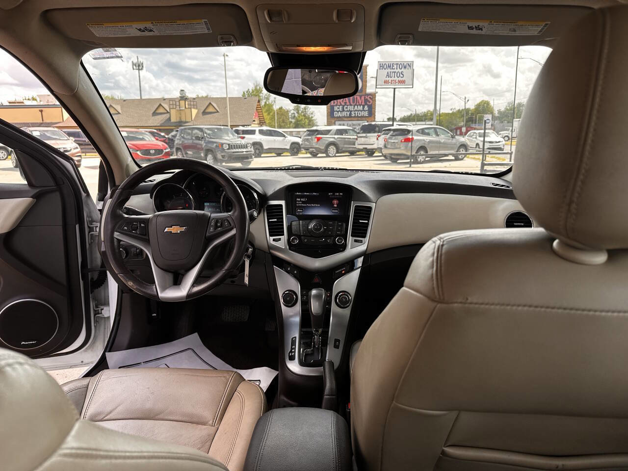 Used 2014 Chevrolet Cruze LT w/ Sun, Sound and Sport Package image 18