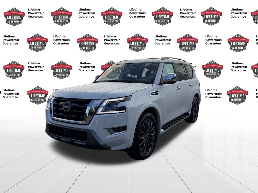 Certified 2024 Nissan Armada Platinum w/ Captain's Chairs Package