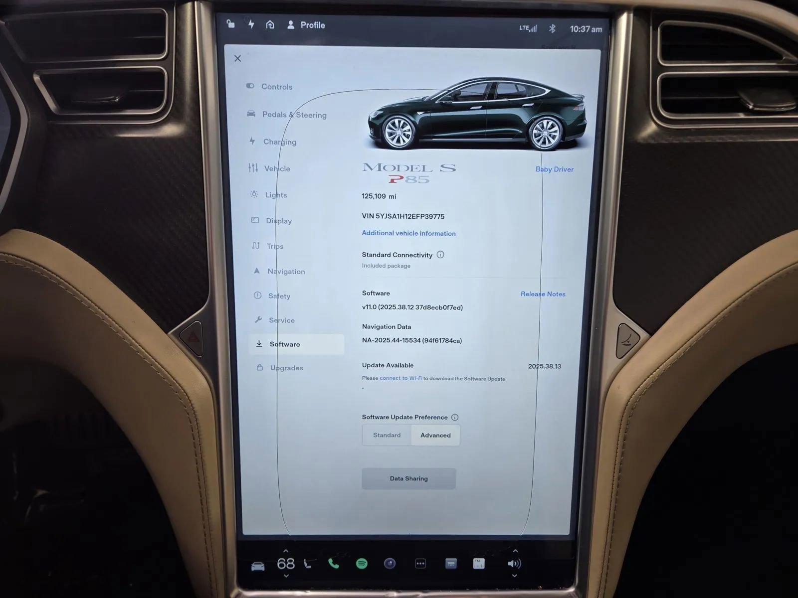 Used 2014 Tesla Model S P85 RWD image 17