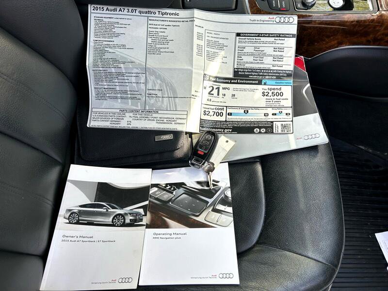 Used 2015 Audi A7 3.0T Premium Plus w/ Cold Weather Package image 38