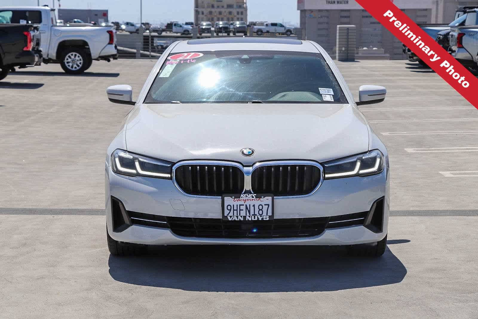 Used 2021 BMW 530i w/ Convenience Package RWD image 2