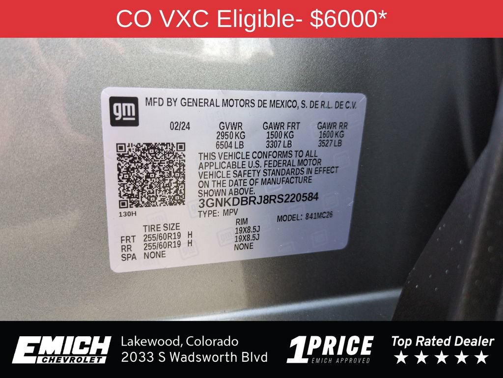 Used 2024 Chevrolet Blazer EV LT AWD/4WD image 29