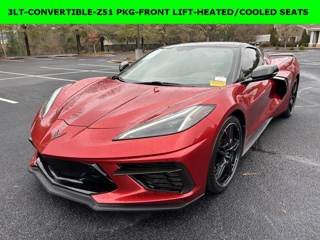 Certified 2021 Chevrolet Corvette Stingray Premium Conv w/ Z51 Performance Package image 1