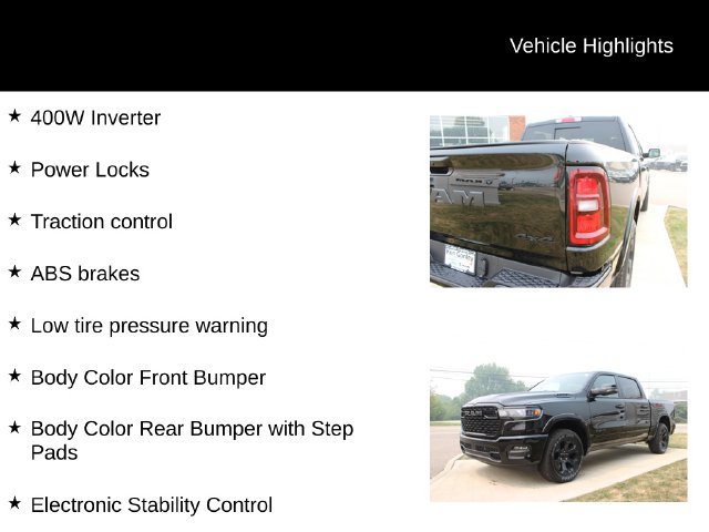 New 2026 RAM 1500 Big Horn w/ Night Edition AWD/4WD image 6