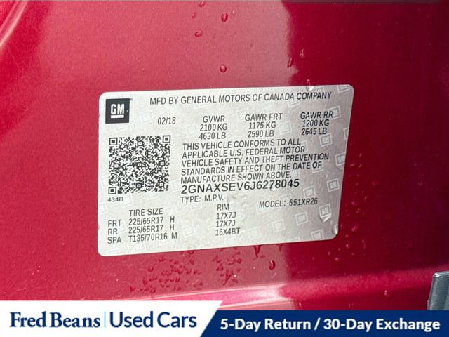 Used 2018 Chevrolet Equinox LT image 33