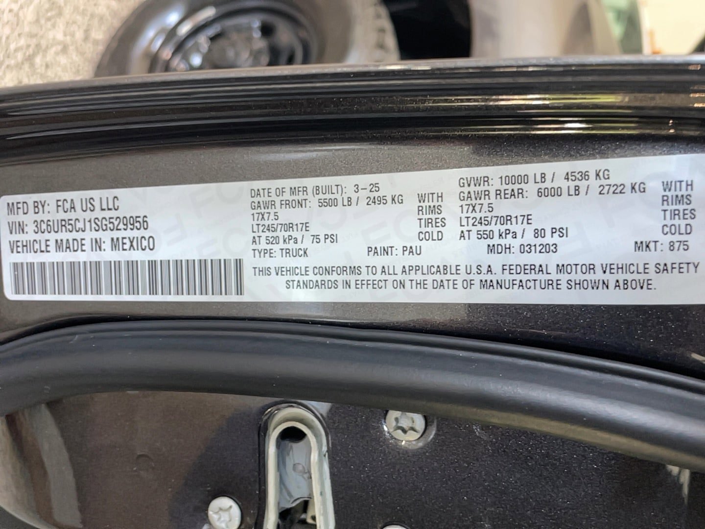 Used 2025 RAM 2500 Tradesman AWD/4WD image 6