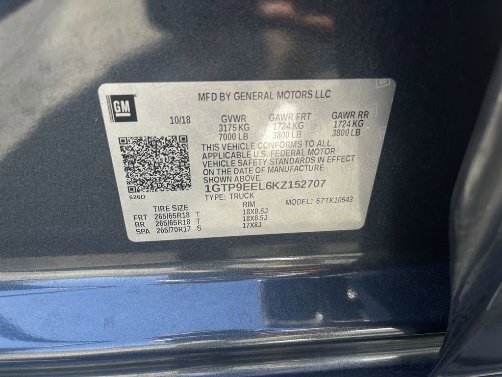 Used 2019 GMC Sierra 1500 AT4 w/ AT4 Premium Package image 34