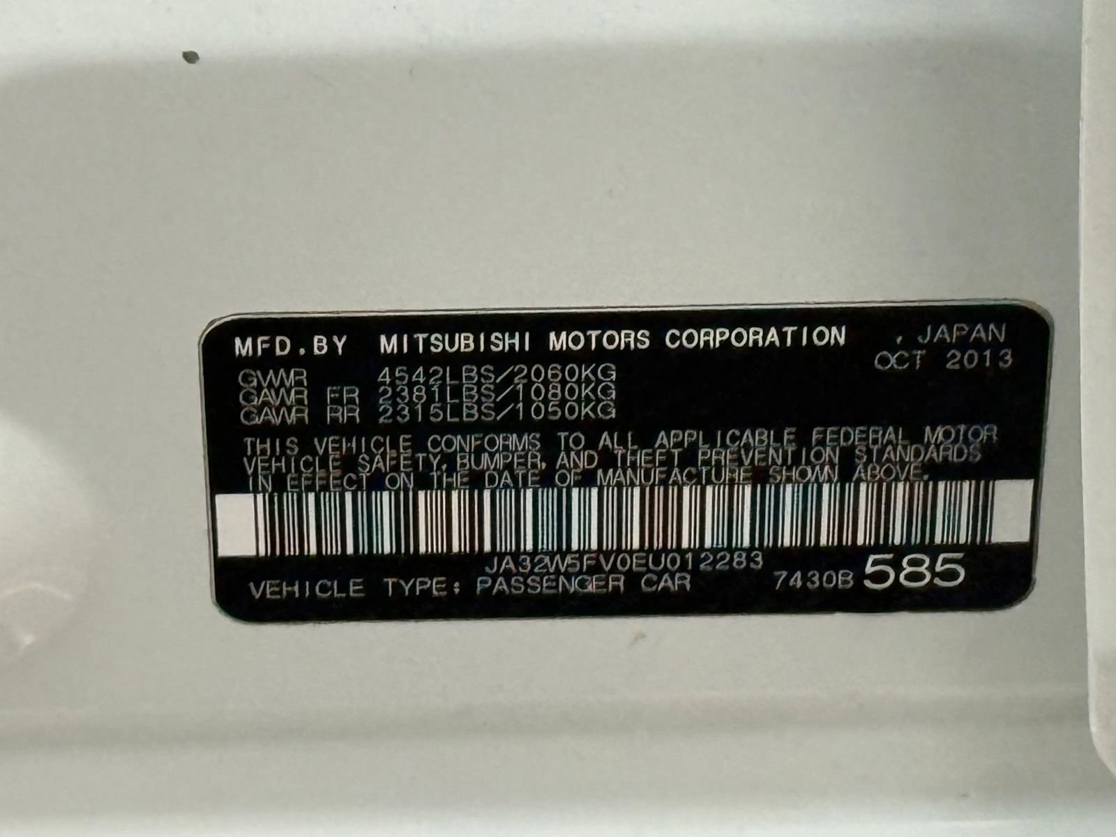 Used 2014 Mitsubishi Lancer Evolution MR image 36