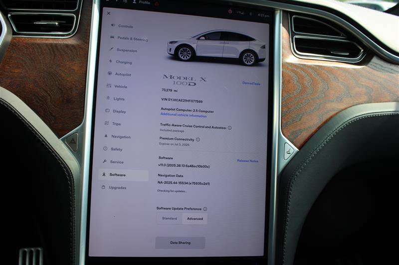 Used 2017 Tesla Model X 100D AWD/4WD image 19