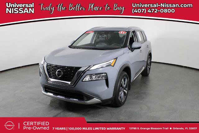 Certified 2021 Nissan Rogue Platinum