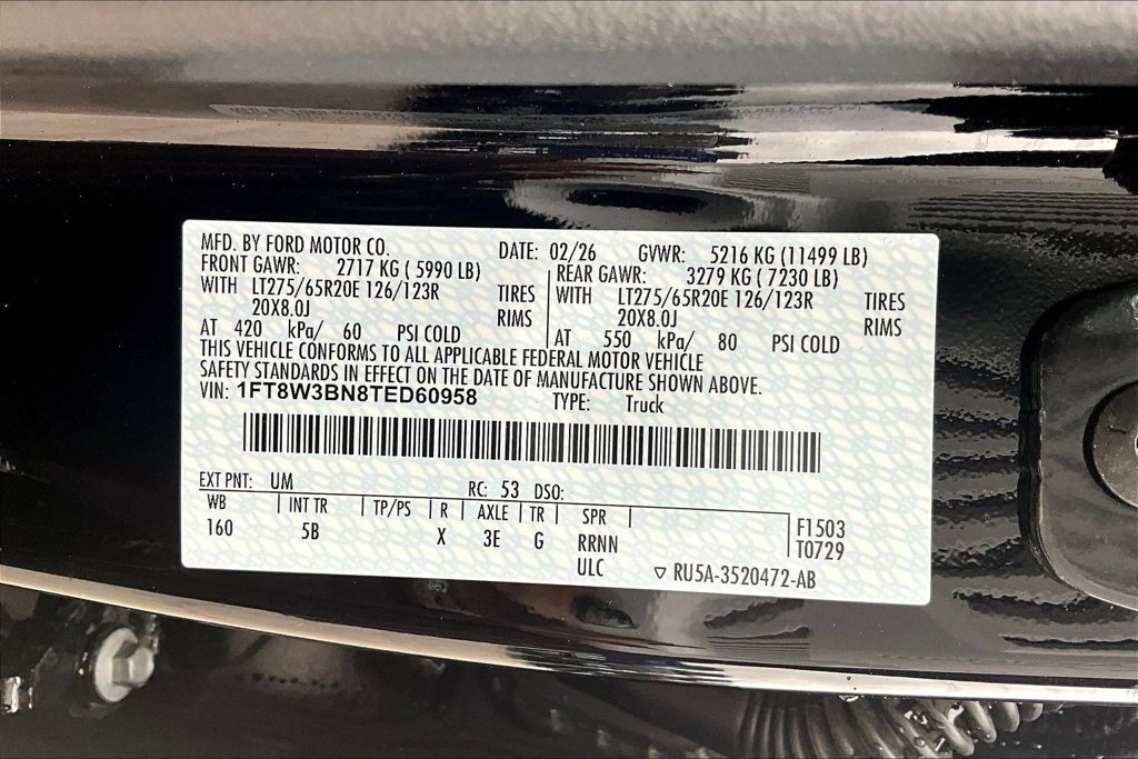 New 2026 Ford F350 Lariat w/ Lariat Ultimate Package AWD/4WD image 13
