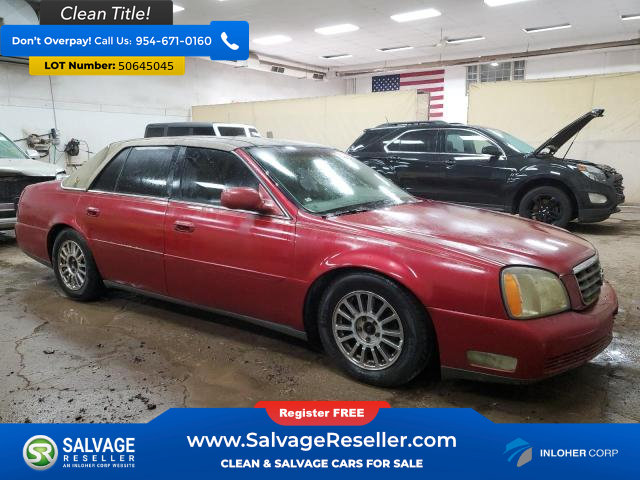 Used 2003 Cadillac De Ville DHS w/ Safety & Security Package FWD image 5