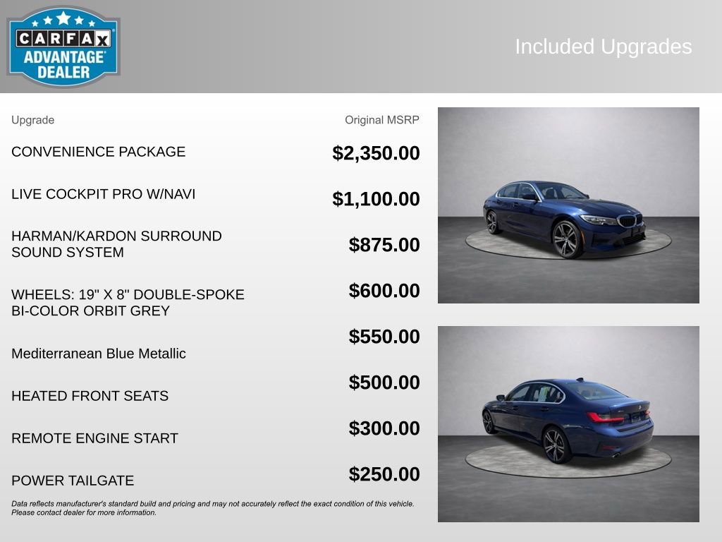 Used 2020 BMW 330i xDrive Sedan w/ Convenience Package AWD/4WD image 5