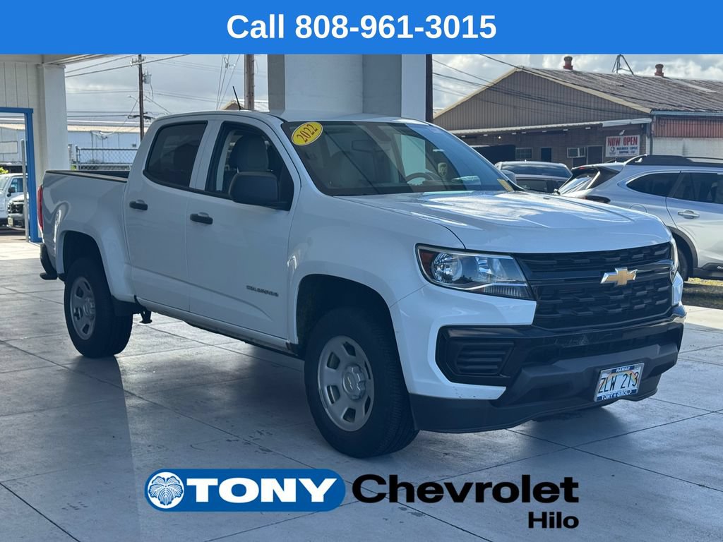 Used 2022 Chevrolet Colorado W/T w/ WT Convenience Package RWD image 7