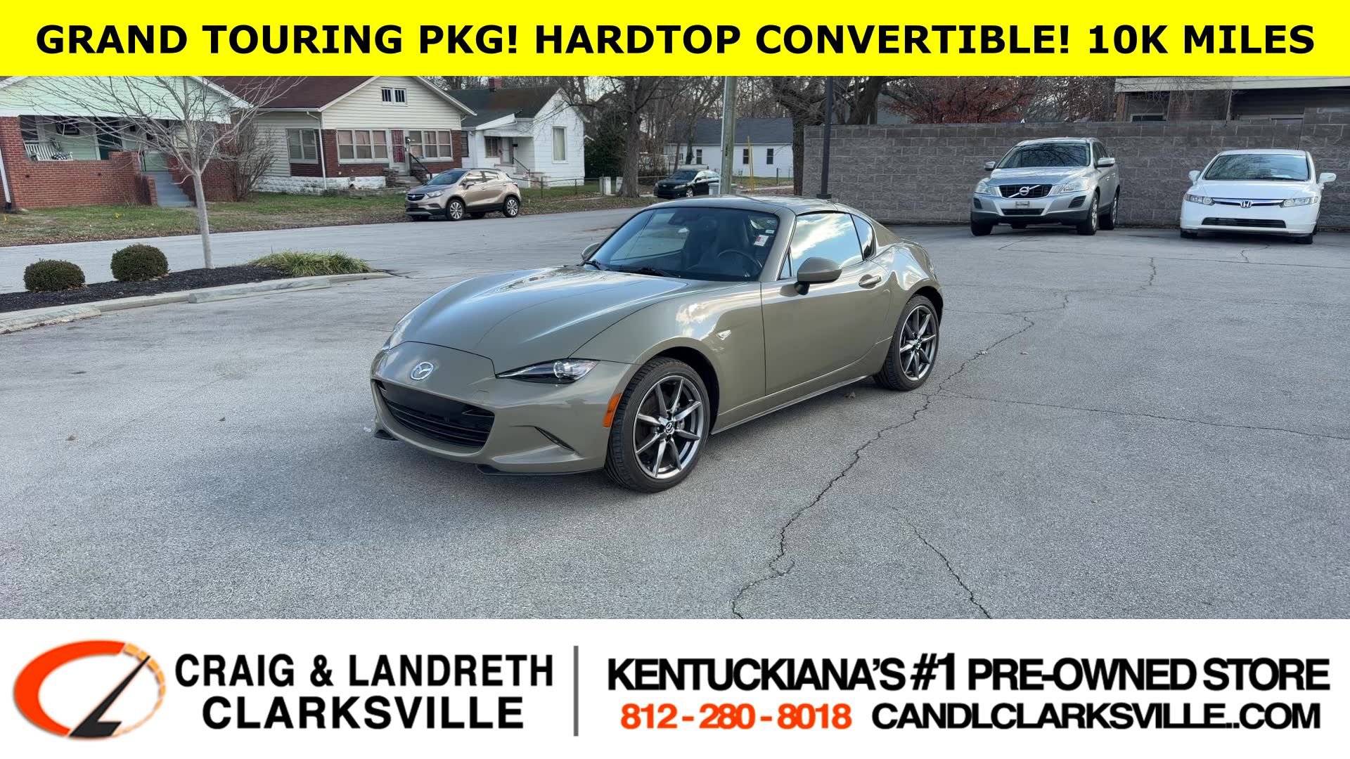 Used 2023 MAZDA MX-5 Miata Grand Touring w/ Weather Package image 1