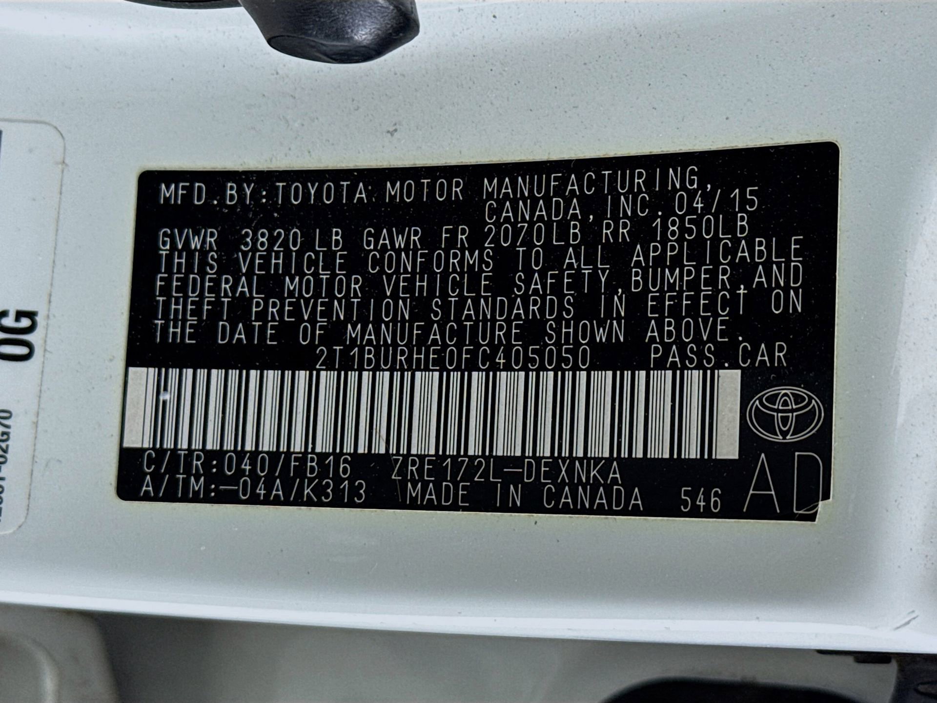 Used 2015 Toyota Corolla LE FWD image 30