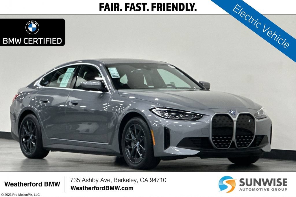Certified 2023 BMW i4 eDrive35 w/ Premium Package